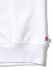 クルーネックスウェットシャツ 501 WHITE
